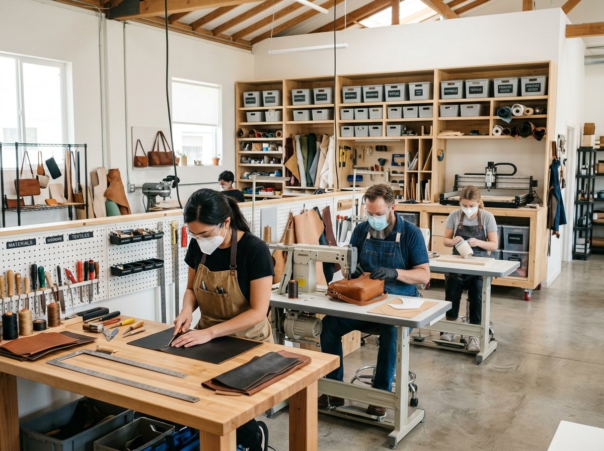 Taller de emprendimiento productivo con condiciones de orden y seguridad laboral